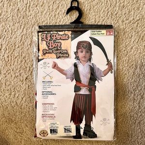 Pirate - toddler boy’s costume
